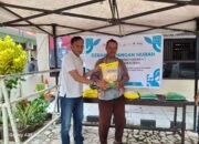 Pangan Murah berupa beras Bulog kembali di kerumuni warga di Mako Polsek Pangkajene