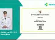 Barru Raih Sertifikat Bebas Frambusia dari Kemenkes RI