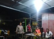 Hadir Tanpa Henti, Polsek Minasatene Jaga Keamanan Lingkungan Lewat Patroli Malam