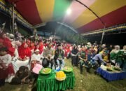 Semarak Malam Ramah Tamah HUT RI ke-80 di Tekolabbua, Bhabinkamtibmas Hadir Jaga Kamtibmas