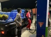 Polsek Ma’rang Gelar Patroli Malam, Singgah di SPBU Laikang untuk Dialog Kamtibmas