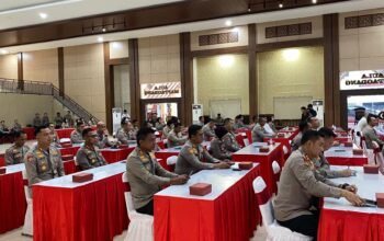 Kapolres Pangkep Hadiri Taklimat Awal Audit Kinerja Itwasda Polda Sulsel T.A. 2025