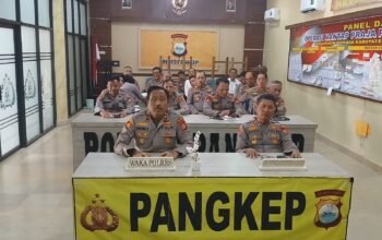 Wujudkan Polri Presisi, Polres Pangkep Ikuti Sosialisasi Quick Wins Transformasi Reformasi