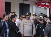 Polres Pangkep Bersama Forkopimda Amankan Aksi Unjuk Rasa Aliansi Mahasiswa di Kantor DPRD Kabupaten Pangkep