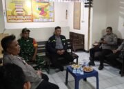Sinergitas TNI- Polri dalam melaksanakan patroli gabungan polsek Pangkajene Dalam menjaga situasi Kamtibmas.
