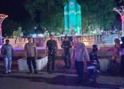 Patroli gabungan polsek Pangkajene serta TNI Dalam menjaga situasi Kamtibmas di wilayah hukum Pangkajene.