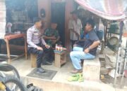 Bhabinkamtibmas Mandalle Bersama Babinsa Sambangi Warga, Pastikan Kamtibmas Aman Kondusif