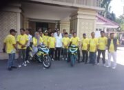 Bupati Barru Lepas Tim Balap Motor ke Pra-Porprov XVI Sulsel di Wajo