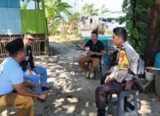 Bhabinkamtibmas Pangkajene Gelar Sambang dan Cooling System, Warga Diberi Himbauan Kamtibmas