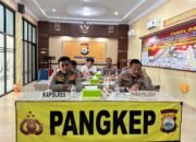 Kapolres Pangkep Ikuti Coffee Morning Virtual Bersama Kapolda Sulsel