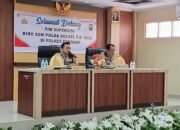 Kunjungan Supervisi Biro SDM Polda Sulsel di Polres Pangkep