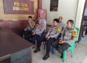 Kapolsek Bungoro Ikuti Anev Program Ketahanan Pangan Polda Sulsel via Zoom Meeting
