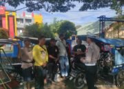 Sosialisasi Keselamatan Berkendara, Panit Lantas Polsek Bungoro IPDA Mat Faesal Temui Komunitas Bentor dan Sopir Angkot