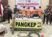 Polres Pangkep Ungkap Sejumlah Kasus Selama Ops Sikat Lipu 2025