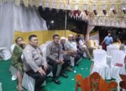 Bhabinkamtibmas Polsek Ma’rang Sambangi Resepsi Pernikahan Warga Binaan