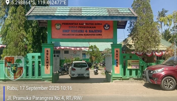 Pelaksanaan Gladi ANBK Siswa SD Kelas 5 di SMP Negeri 4 Bajeng, Kabupaten Gowa