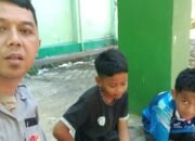 Bhabinkamtibmas Pangkajene Bina Siswa SMP yang Nongkrong saat Jam Belajar