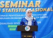 Bupati Barru Buka Seminar Hari Statistik Nasional 2025, Tegaskan Pentingnya Data Akurat untuk Pertumbuhan Ekonomi