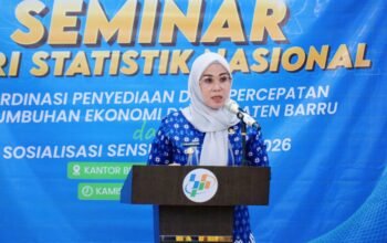 Bupati Barru Buka Seminar Hari Statistik Nasional 2025, Tegaskan Pentingnya Data Akurat untuk Pertumbuhan Ekonomi