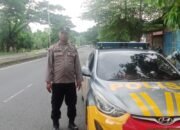 Polsek Mandalle Gelar Patroli Siang Hari Untuk Jaga Kamtibmas