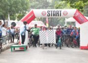 Fun Bike Meriahkan HUT Ke 57 Tahun PT Semen Tonasa