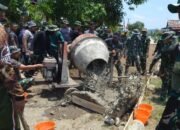 Semangat Kebersamaan Warnai TMMD ke-126 di Mandalle, TNI-Polri dan Warga Bahu Membahu Bangun Jalan Desa