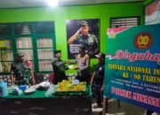 Kapolsek Minasatene dan Tokoh Masyarakat Sambangi Koramil Minasatene, Berikan Ucapan HUT TNI ke-80