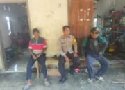 Laksanakan Sambang Desa Bhabinkamtibmas Polsek Tondong Tallasa Himbau Warga Binaan Waspada Cuaca dan Angin Kencang