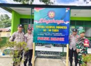 Polsek Balocci Berikan Ucapan Selamat HUT TNI ke-80 kepada Koramil 1421-01 Balocci, Wujud Sinergitas TNI-Polri