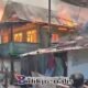KEBAKARAN DI TAMALANREA, DUA RUMAH HANGUS DAN 18 JIWA TERDAMPAK