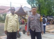 Cegah Kemacetan dan Tawuran Pelajar, Bhabinkamtibmas Pangkajene Lakukan Patroli Saat Jam Pulang Sekolah