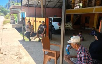 Bhabinkamtibmas Kelurahan Bontoa Aktif Sambangi Warga Demi Ciptakan Kamtibmas Kondusif