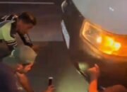 Sat Lantas Polres Pangkep Laksanakan Patroli Blue Light, Wujudkan Kamseltibcar Lantas dan Bantu Pengendara di Jalan