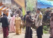 Bhabinkamtibmas Kelurahan Kassi Pantau dan hadiri hajatan warga binaan.