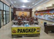 KAPOLRES PANGKEP IKUTI VICON PIMPINAN KAPOLRI DALAM RANGKA ANEV SITKAMTIBMAS TERKINI