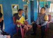 KANIT BINMAS POLSEK MINASATENE BERSAMA BHABINKAMTIBMAS SAMBANG WARGA SAMPAIKAN PESAN KAMTIBMAS