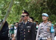 POLRES PANGKEP GELAR UPACARA PEMBERANGKATAN JENAZAH ALMARHUM AKP PURN H. SYAMSUDDIN. BM. SECARA DINAS KEPOLISIAN