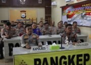 Kapolres Pangkep Ikuti Vicon Anev Sitkamtibmas Bahas Kesiapan Pengamanan Unras Satu Tahun Kabinet Merah Putih