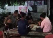 Bhabinkamtibmas Polsek Mandalle gencar melaksanakan Sambang di Malam Hari di Wilayah kecamatan Mandalle