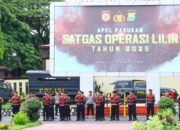 Apel Pengarahan Personel Operasi Kepolisian Terpusat LILIN-2025 Polda Sulsel