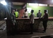Anggota polsek balocci dan anggota Koramil 1421-01balocci melaksanakan Patroli Bersama Menjelang Natal dan Tahun Baru