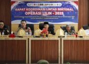 Polres Pangkep Gelar Rapat Koordinasi Lintas Sektoral Operasi Lilin 2025