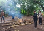 Kapolsek Labakkang Pimpin Penggerebekan Arena Judi Sabung Ayam di Desa Taraweang