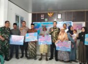 Kapolsek Bungoro Hadiri Penyerahan Bantuan Dari Kementerian Sosial, Badan Pangan Nasional, dan BUMN di Desa Bulu Cindea
