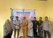 Bhabinkamtibmas Polsek Ma’rang Hadiri  Peresmian Kantor Baru Desa Tamangapa dan Penyerahan Insentif Aparatur Desa
