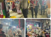 Satgas Preventif Polres Pangkep Gelar Patroli Dialogis di Pasar Sentral, Jamin Kamtibmas Tetap Kondusif