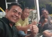Patroli Kanit Samapta Polsek Pangkajene guna menghimbau warga agar bersama sama memelihara kamtibmas