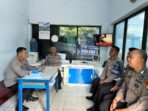 Wakapolres Pangkep lakukan kontrol Pos 700 Sat Lantas dan Sat Polairud dalam rangka menjaga kesiapsiagaan personel