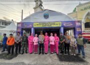 Bersama Ketua Bhayangkari, Kapolres Pangkep Tinjau Kesiapsiagaan Pos Pam Pangkajene dan Segeri dalam Operasi Lilin 2025