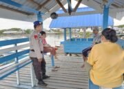 Himbauan Keselamatan Berlayar Oleh Satgas Banops Ops Lilin 2025 Polres Pangkep